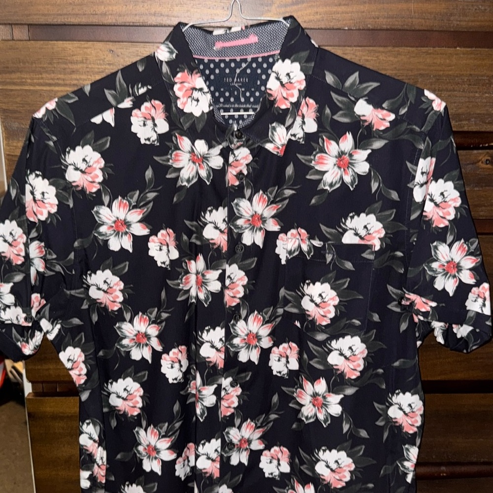 Ted Baker Short Sleeve Button Down